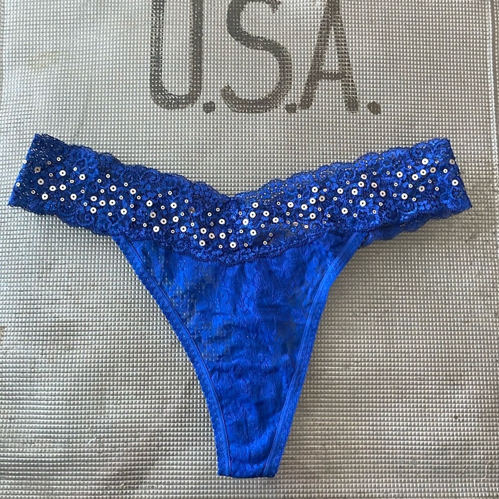 New Soma Lace Thong Panty